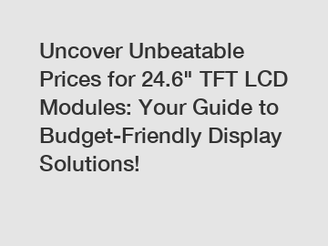 Uncover Unbeatable Prices for 24.6